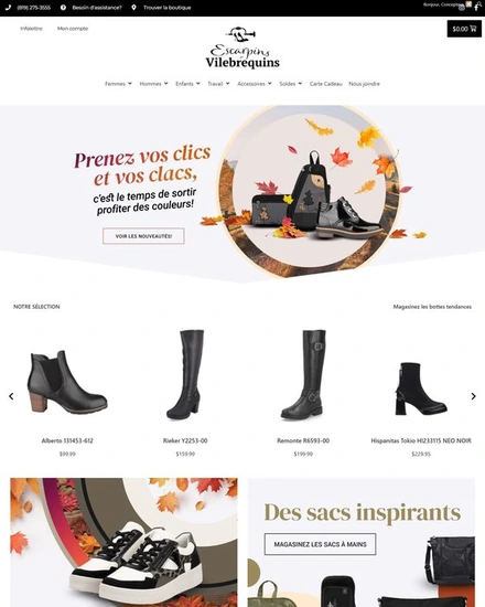 Page d’accueil de l’automne 2024 : « Prenez vos clics et vos clacs »